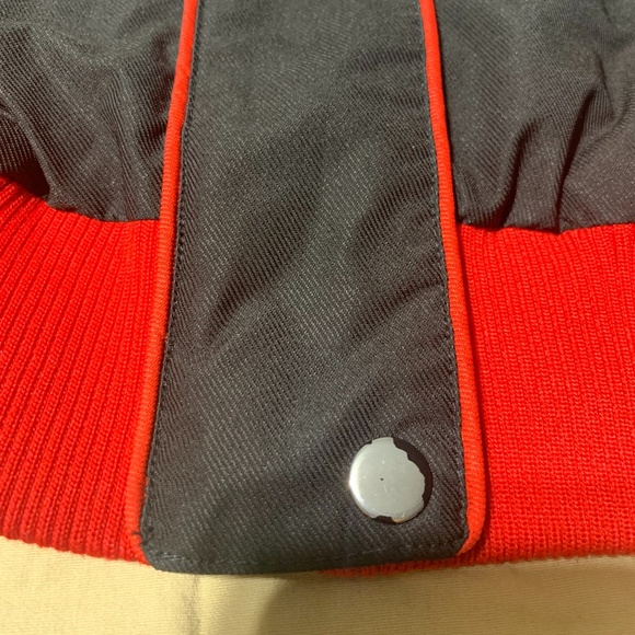 ARIZONA STATE Full Zip Up Jacket Unisex Red, White and Black color size US 4 - Picture 8 of 14